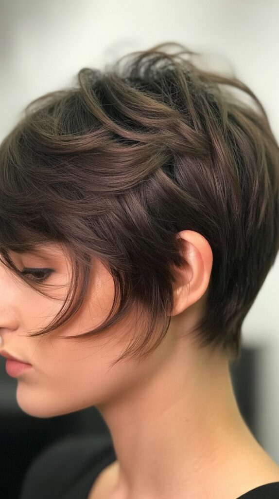 Messy Pixie with Graduated Layers