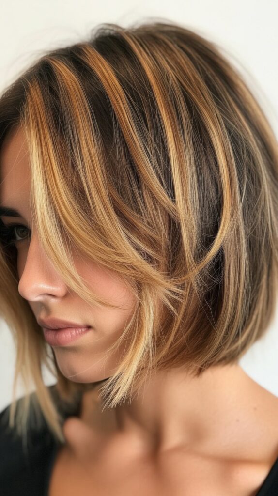 36 Choppy Bob Haircuts for Women in 2025 13 Choppy Bob with Balayage