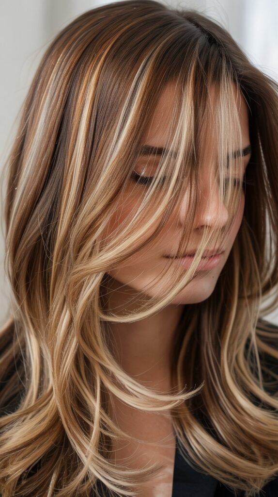 Blonde Highlights with Layers
