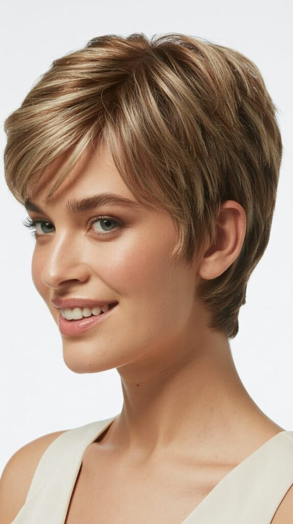 Classic Choppy Pixie Cut