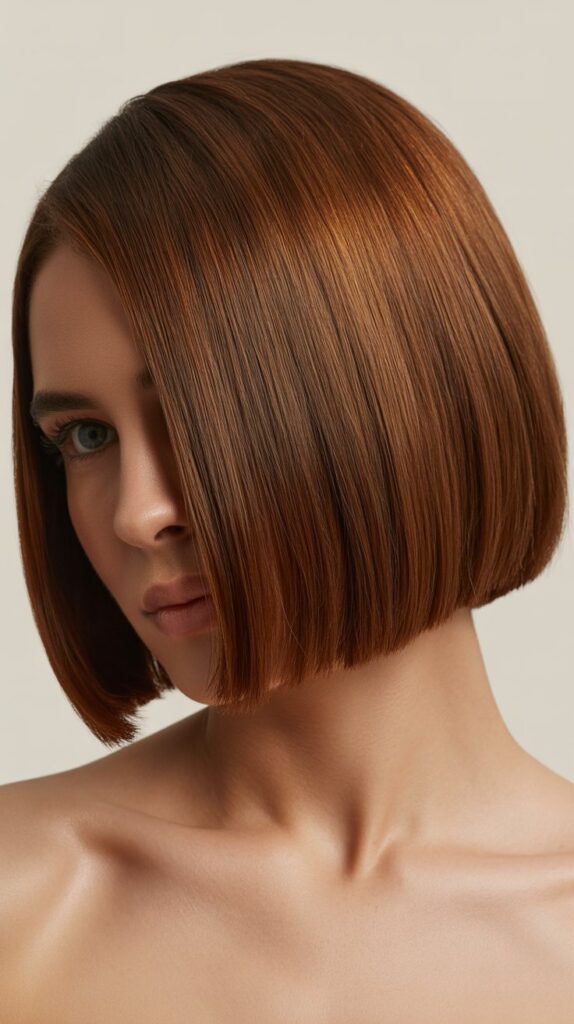 Top 25+ Short Bob Haircuts to Elevate Your Style 1 Classic Blunt Bob