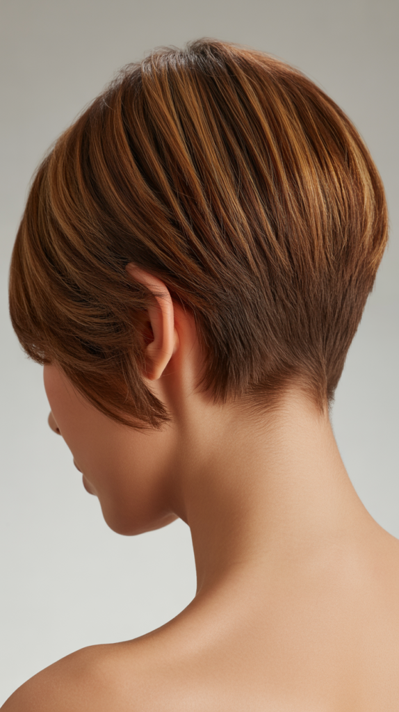 Stacked Bob with Tapered Sides