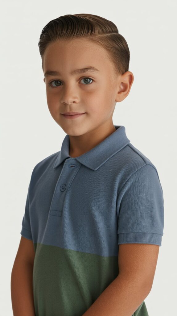 25 Little Boy Haircuts for Straight Hair That Always Look Neat 1 Classic Side Part