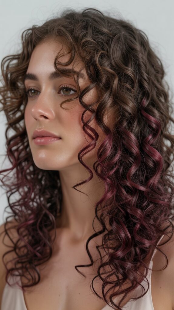 Burgundy Ombre