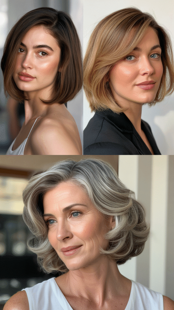 Best 37 Flattering Stacked Inverted Bob Haircuts for Thin Fine Hair 26 Stacked Bob for Different Age Groups