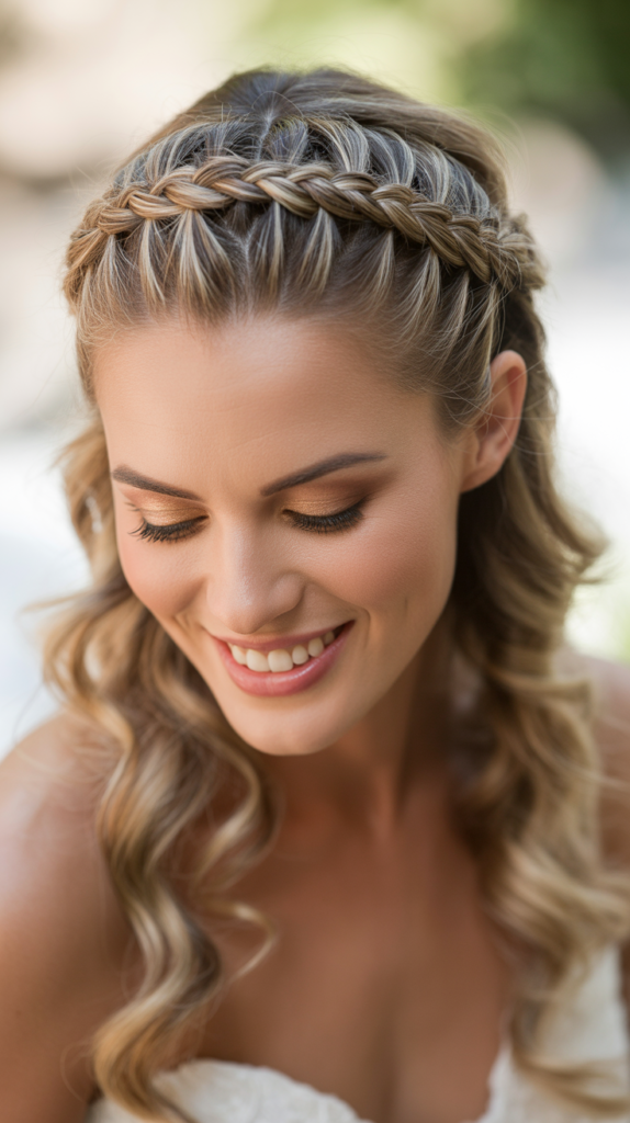 Braided Mohawk Half-Up