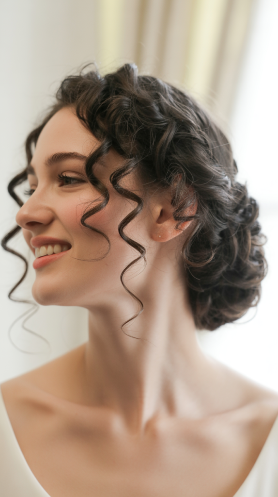 Romantic Low Twisted Updo