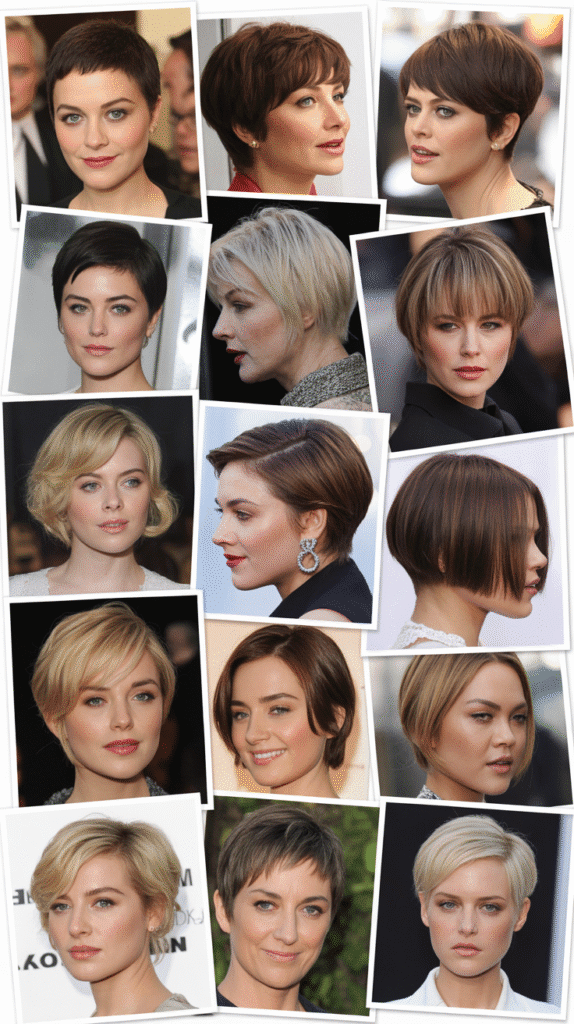 Top 30 Feminine Short Hair for Round Faces 38 Celebrity Inspiration for Round Faces