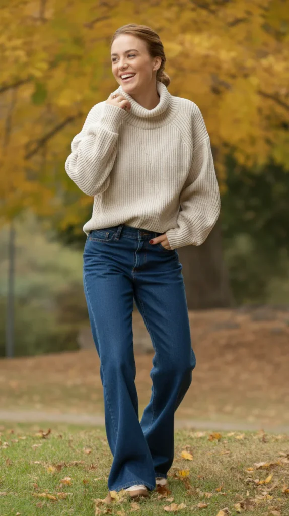 Casual Fall Outfits for Women with Jeans