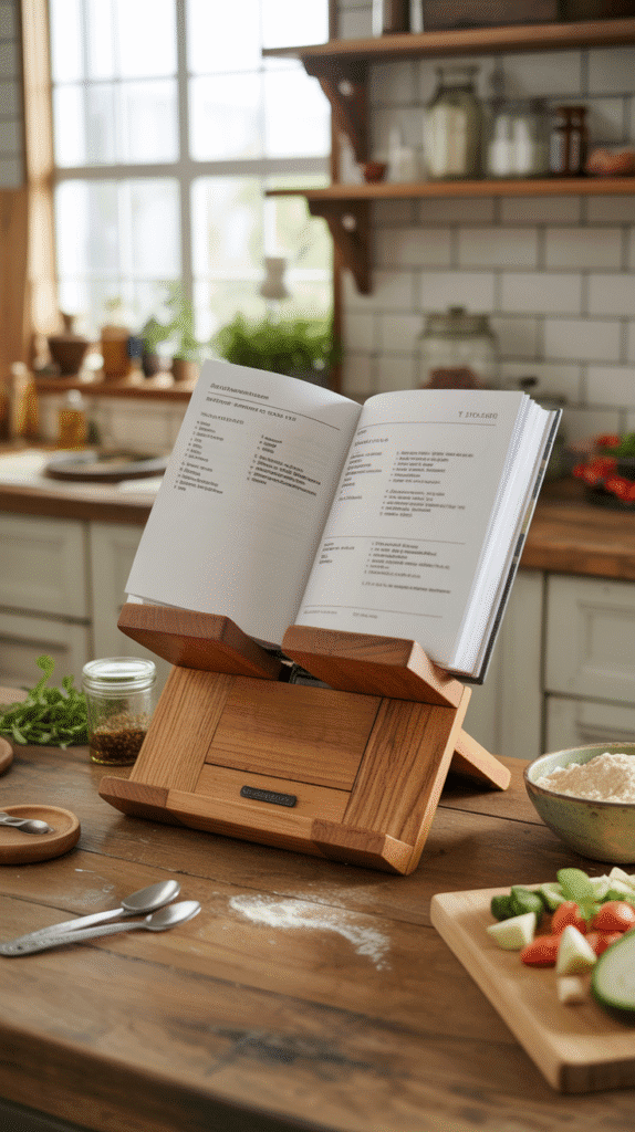 Top 37 Small Wood Projects to Sell Fast 24 Wooden Recipe Book Stands