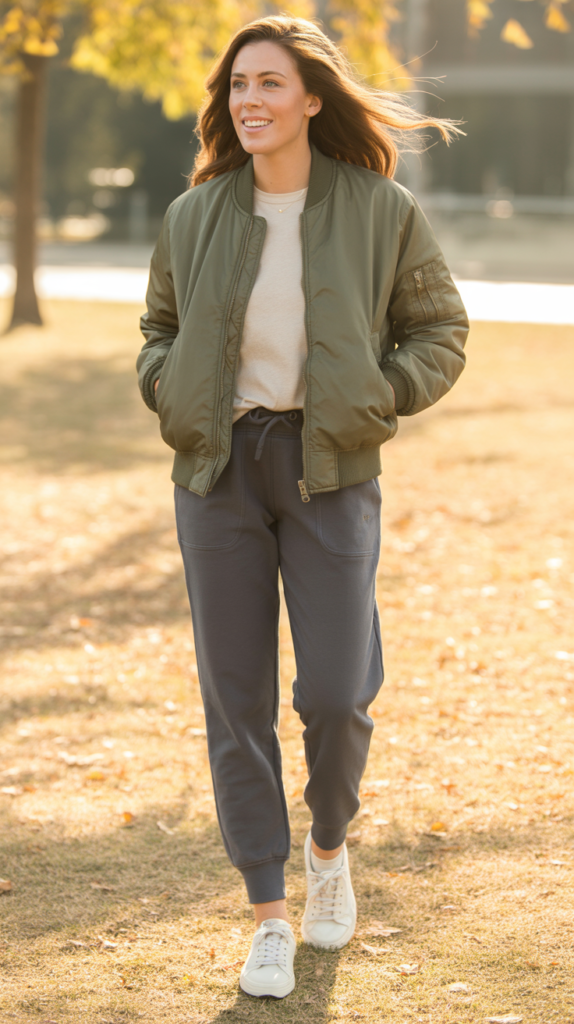 Bomber Jacket with Joggers