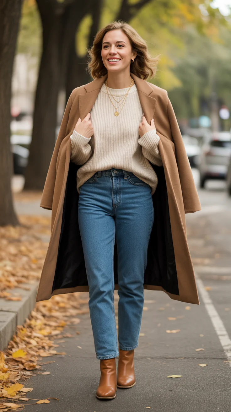 Chic Casual Fall Outfits for Women in Their 30s