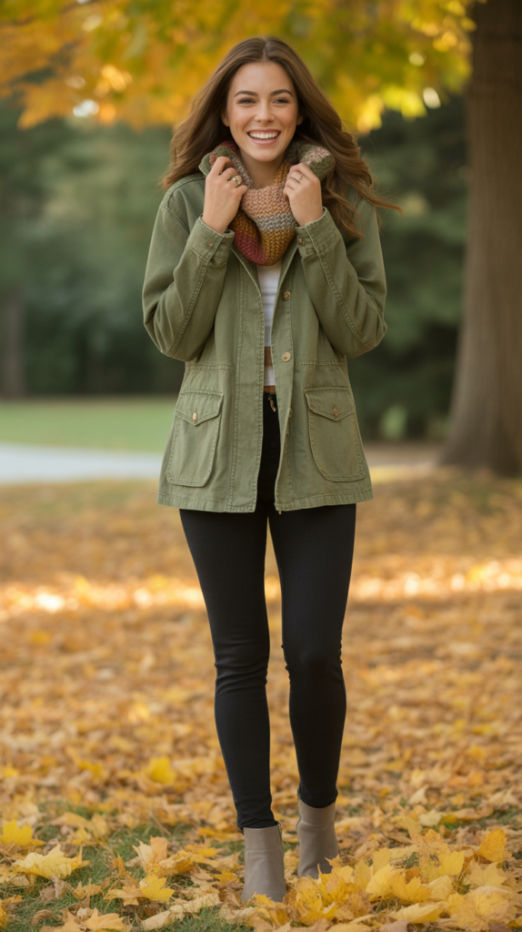 Military Jacket and Leggings