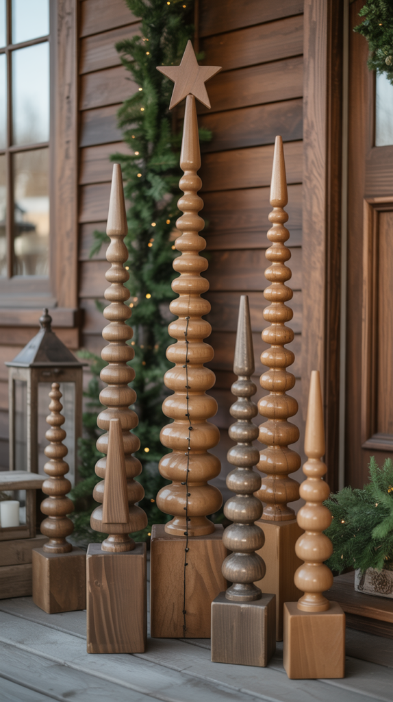 Spindle Baluster Christmas Trees
