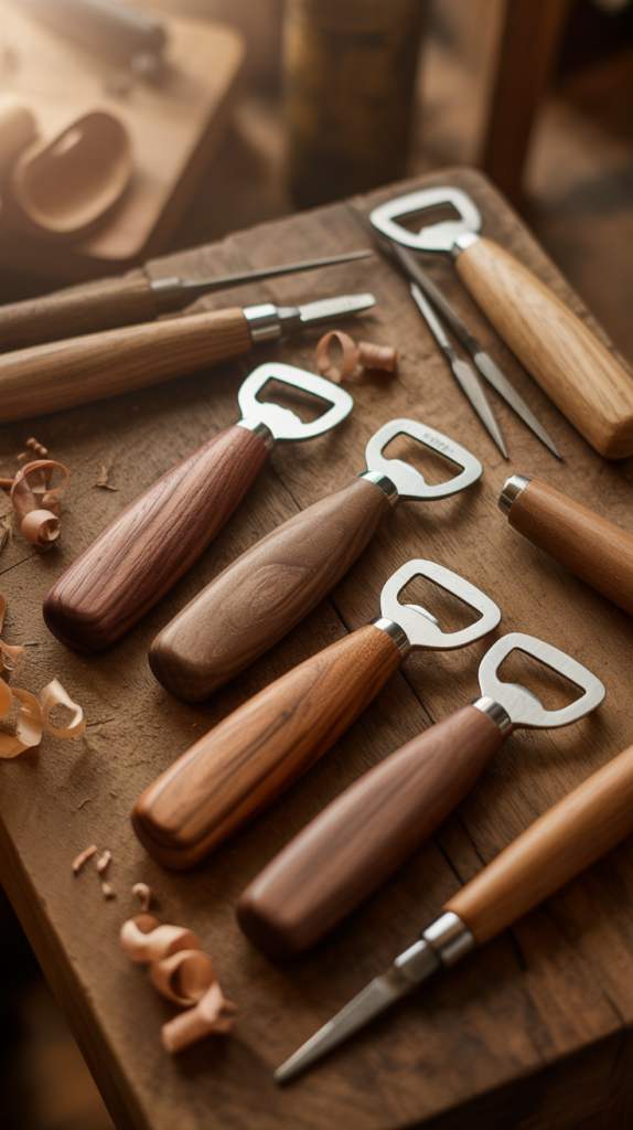 Wooden Bottle Openers