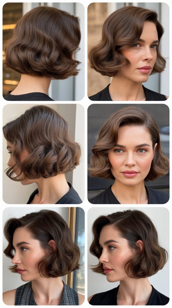 31 Stunning Wavy French Bob Haircuts for an Effortless Glow-Up 14 Soft A-Line Wavy Bob