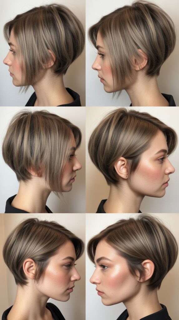 27 Flattering Very Short Pixie Haircuts for Thin Fine Hair 21 Graduated Bob-to-Pixie Transition