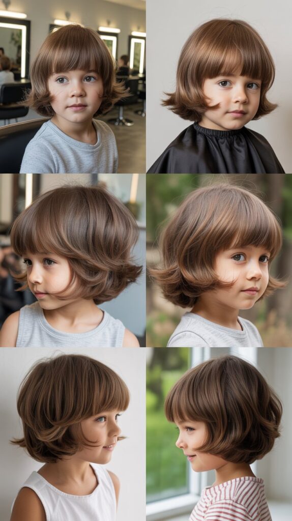 Layered French Bob for Volume