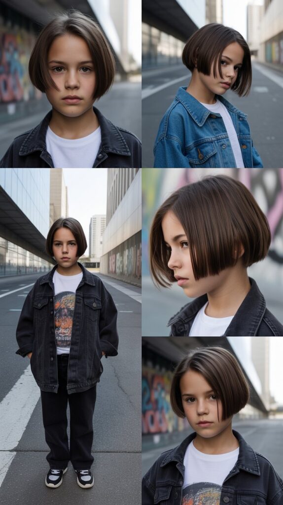 Asymmetrical French Bob