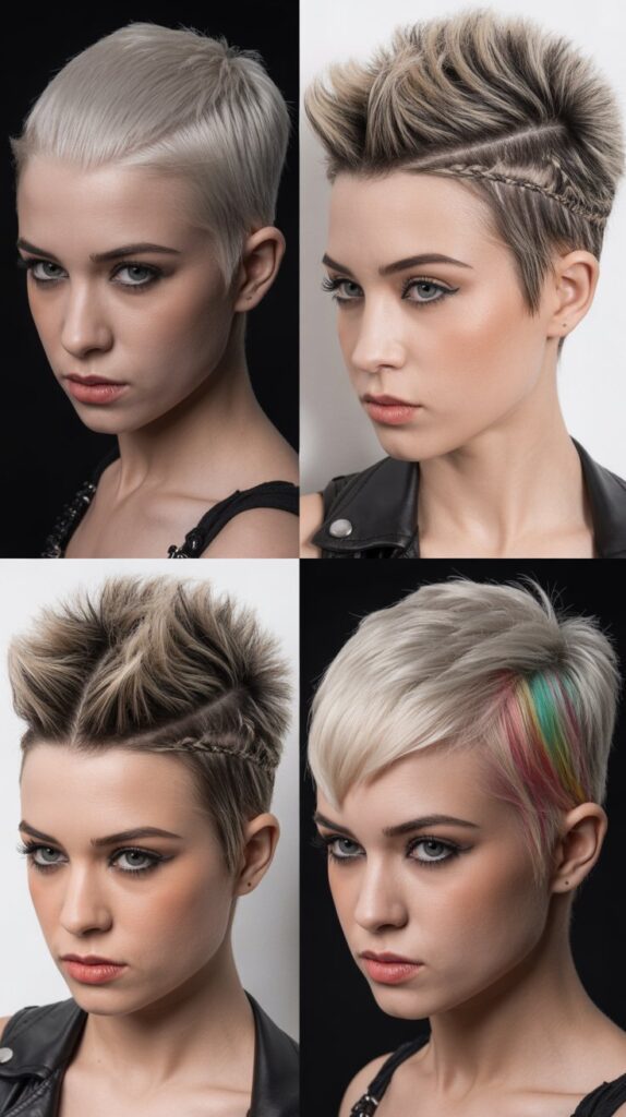 Disconnected Pixie Cut