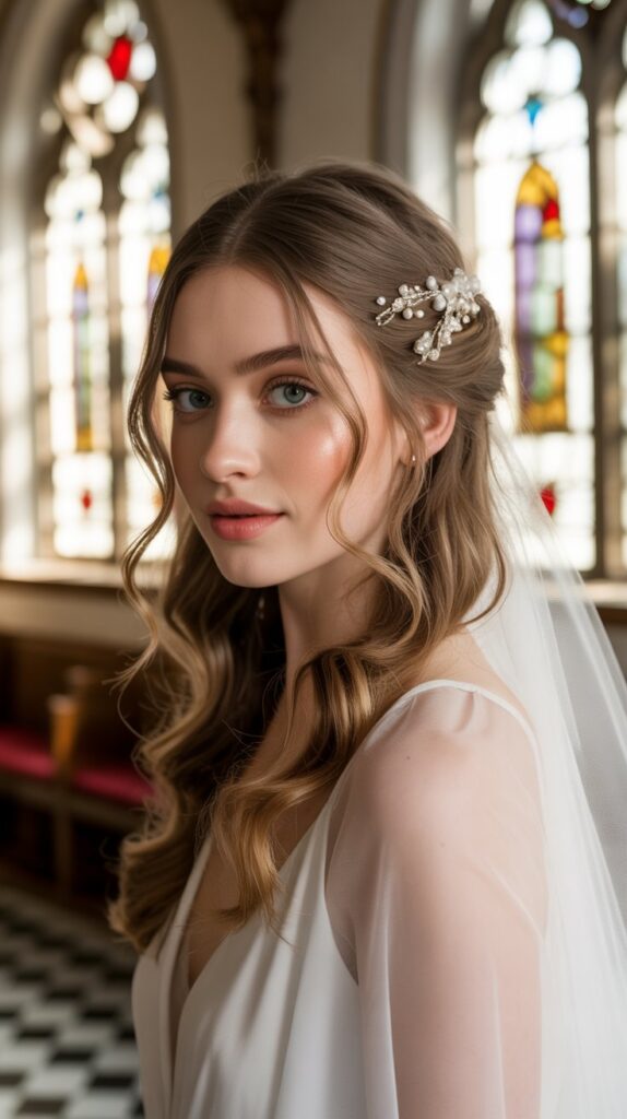 Half-Up Twisted Style