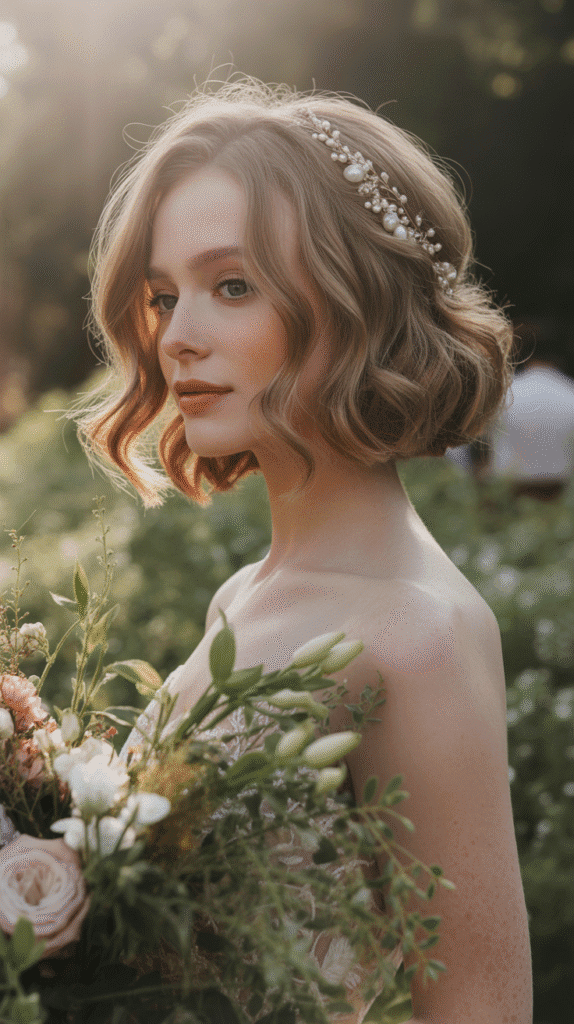 Textured Bob with Soft Waves