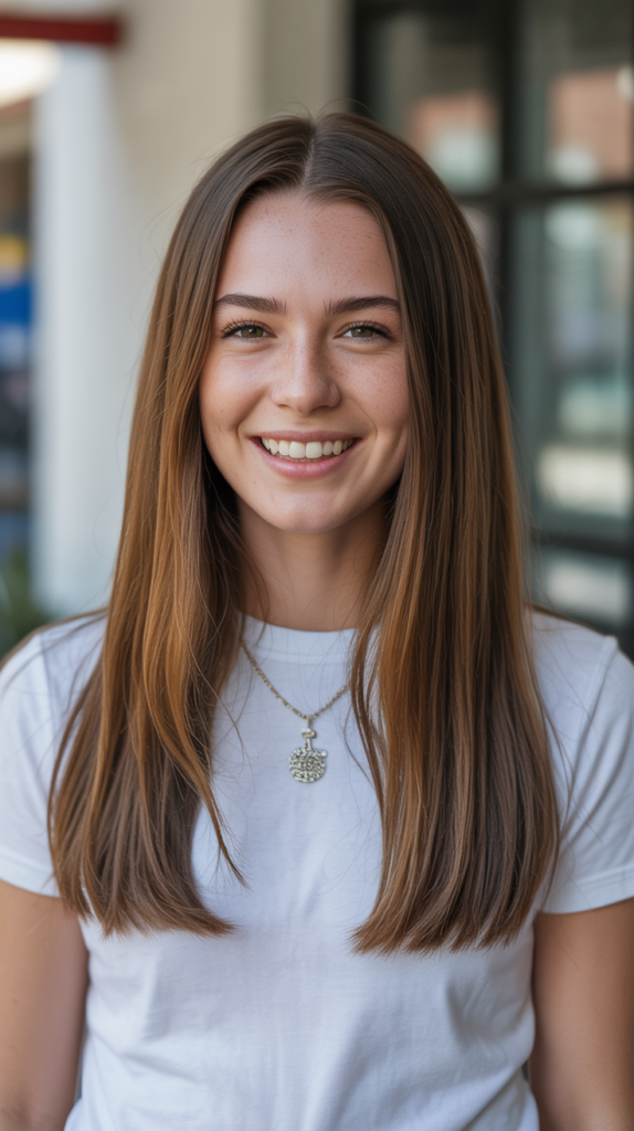  Straight Lob (Long Bob)