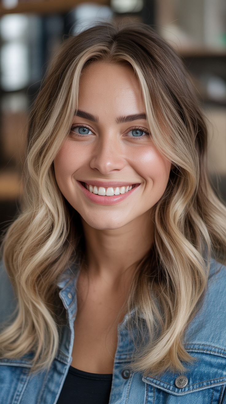 Gorgeous Blonde Hair Highlights on Dirty Blonde