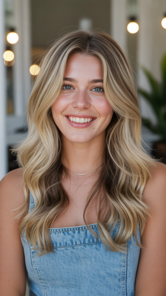 Lived-In Blonde Highlights