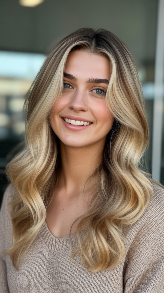 Buttery Blonde Highlights with Dimension