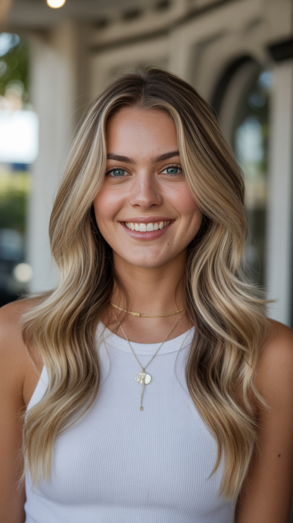  Blonde Highlights with Copper Undertones