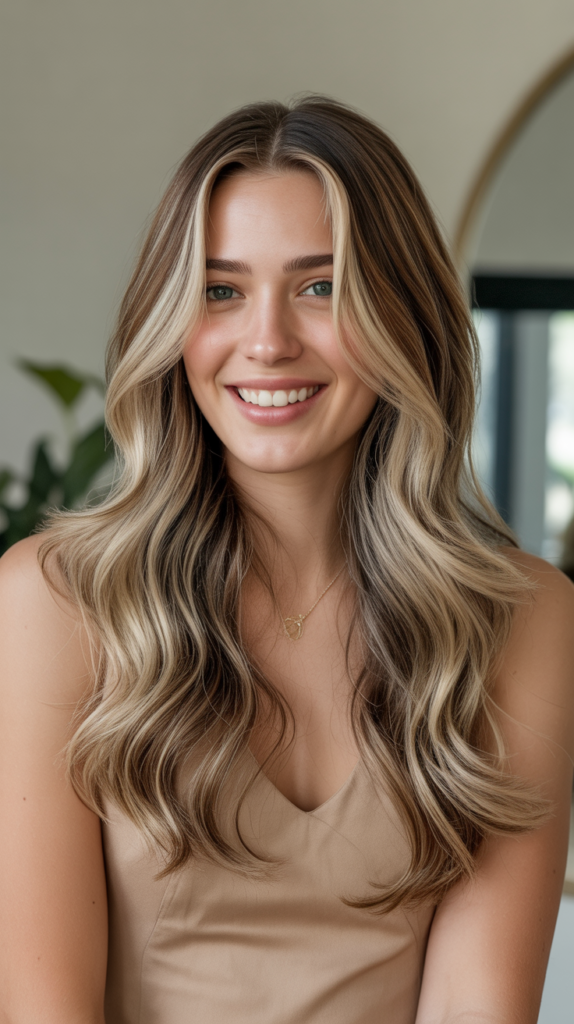 Bronde (Brown-Blonde) Highlights
