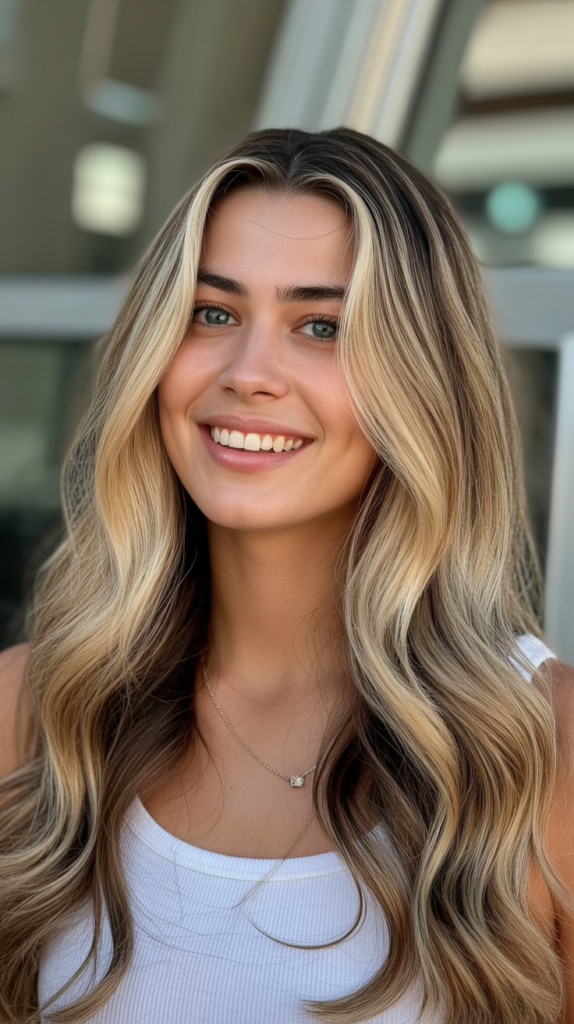 Blonde Highlights with Dark Lowlights