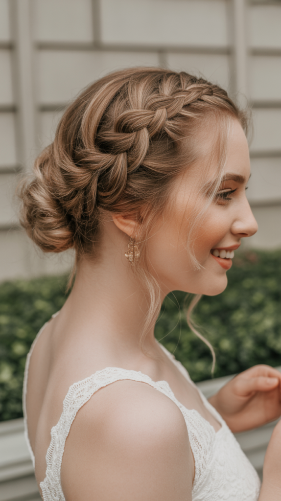 Double Dutch Braid Bun