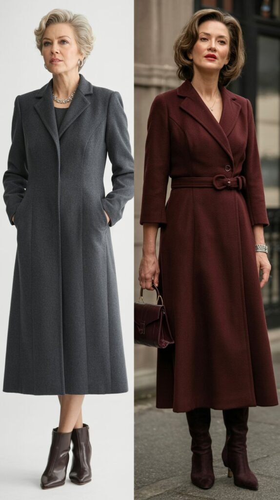 Wool Coat Dress Refinement