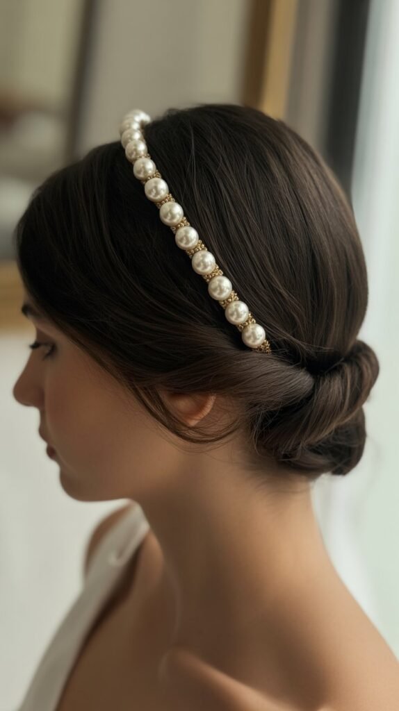 French Twist with Classic Headband