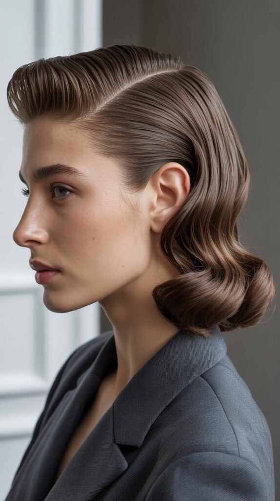 Side Part Elegance