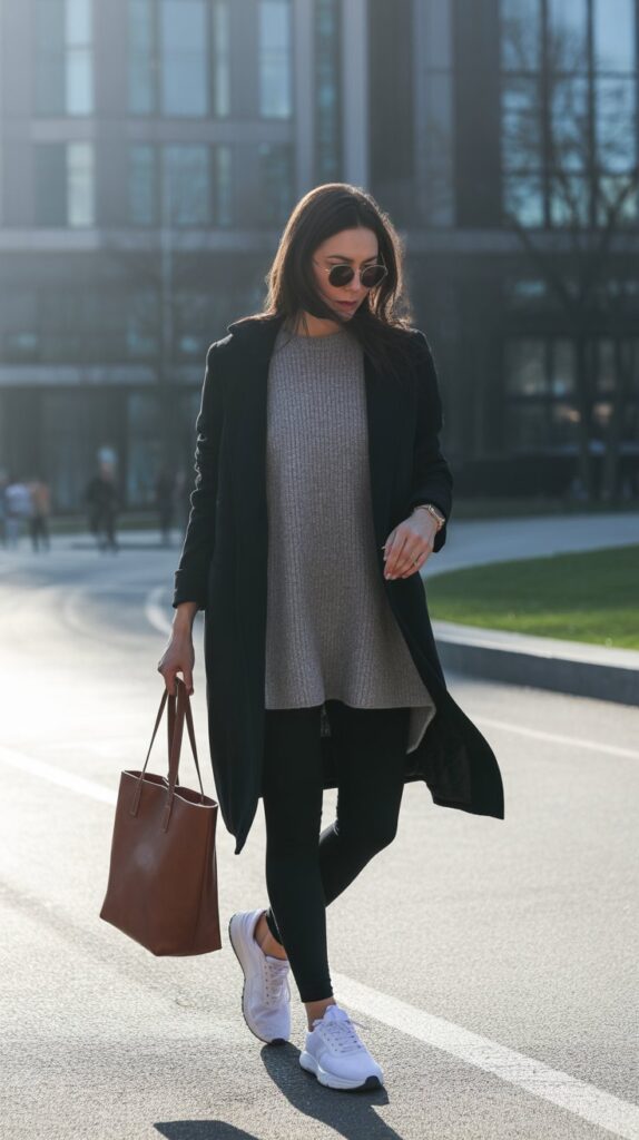 32 Chic Casual Fall Outfits for Women in Their 30s 20 The Athleisure Refined Approach