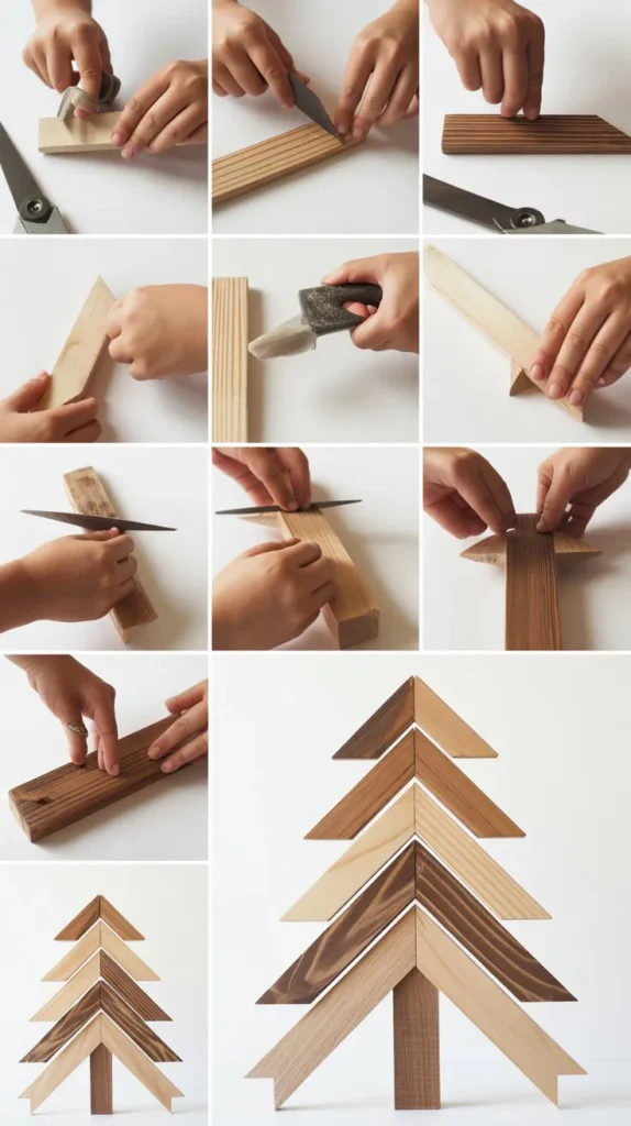 Wooden Arrow Christmas Tree