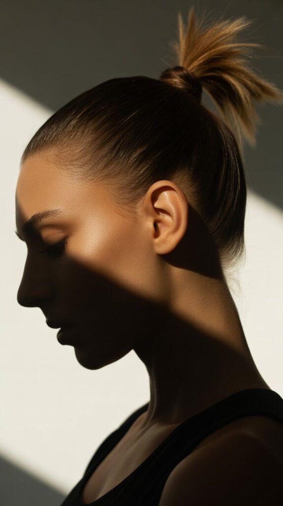 30 Cute Simple Hairstyles You Can Do in Under 5 Minutes 13 The High Ponytail