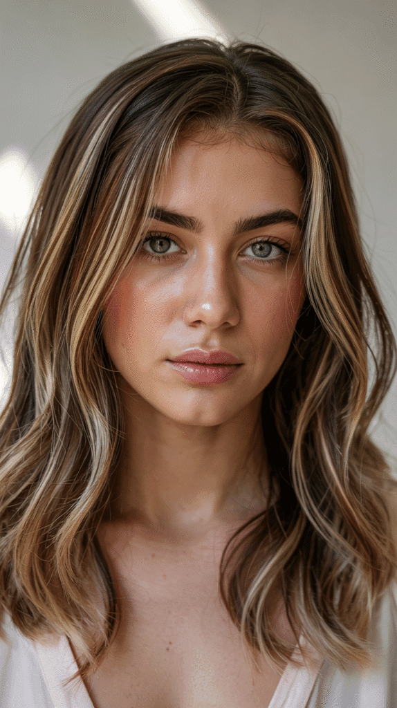 Caramel Blonde Highlights