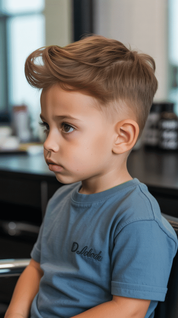 23 Toddler Boy Fade Haircuts That Are Totally Adorable 23 Blowout Fade