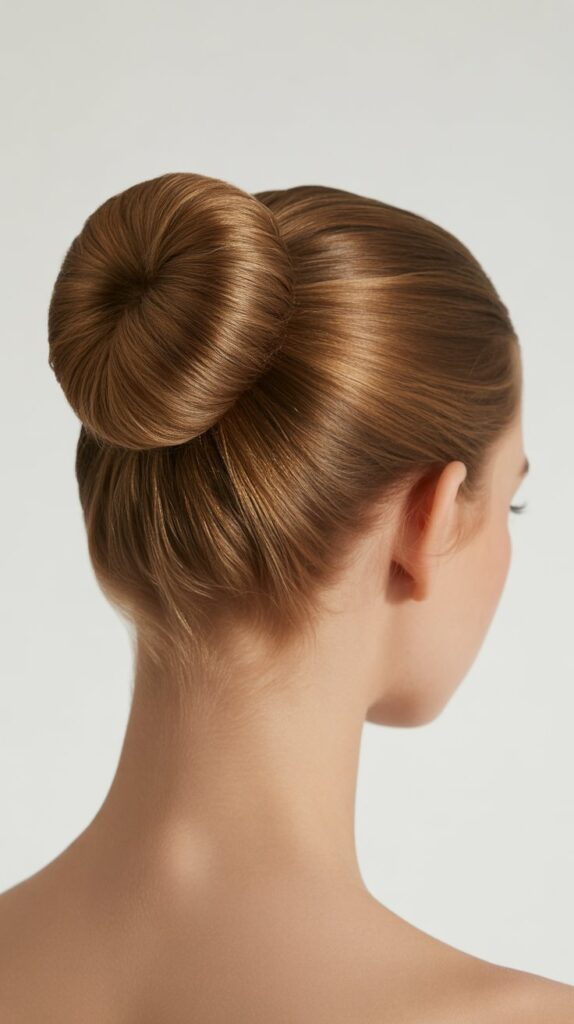 30 Cute Simple Hairstyles You Can Do in Under 5 Minutes 20 The Sock Bun