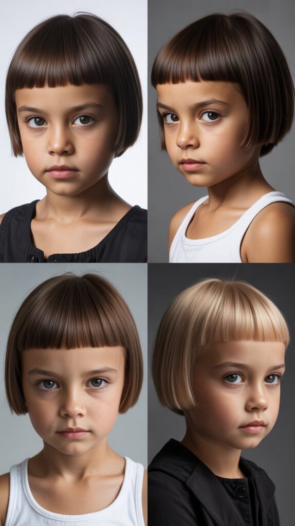 French Bob with Micro Bangs