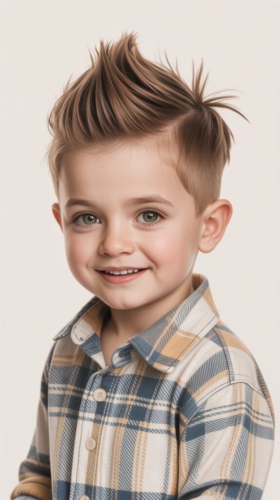 Faux Hawk with Length