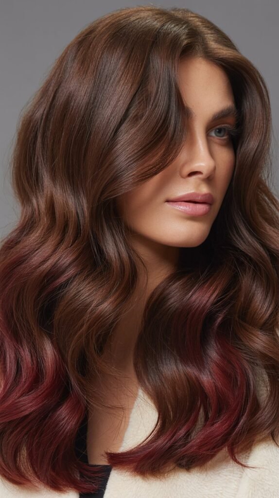 Chocolate Cherry Brown