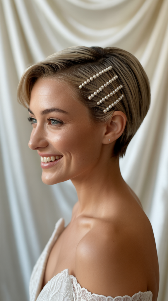 Pearl-Studded Bobby Pins