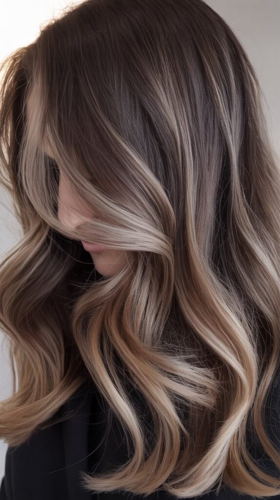 Ash Brown Balayage