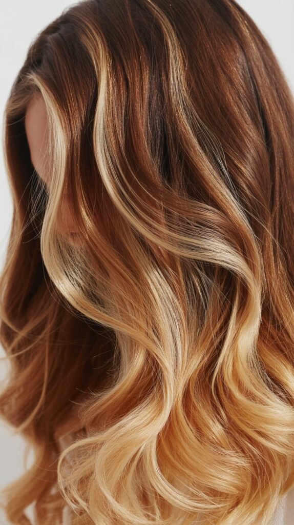 Ombre Blonde Transition