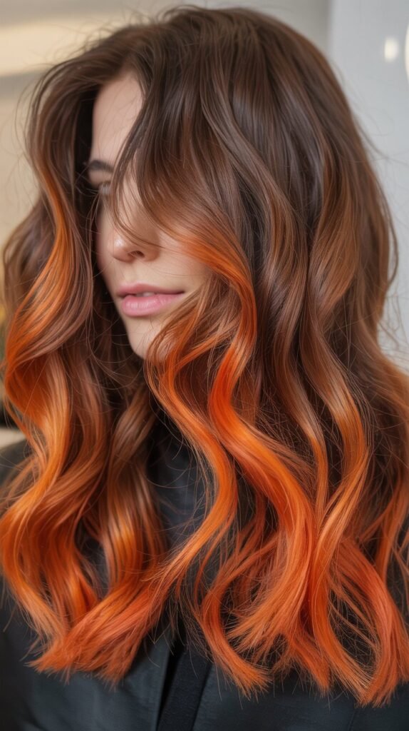 Tangerine Balayage